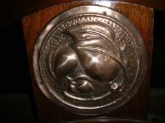 Shapland and Petter. an Arts and Crafts Mahogany 3' Single Bed - Thumbnail 6