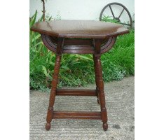John Henry Chamberlain Attributed, for Pluknett and Steevens. A pair of almost identical Gothic Revival side table - Thumbnail 9