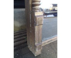 A Large Gothic Revival Gilt and Incised Mirror - Thumbnail 21