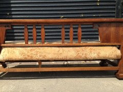 Liberty & Co. A stylish super quality solid Oak Arts & Crafts chaise lounge - Thumbnail 6