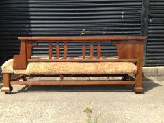 Liberty & Co. A stylish super quality solid Oak Arts & Crafts chaise lounge - Thumbnail 7