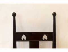 J. S. Henry. A stylish pair of Arts & Crafts mahogany side chairs - Thumbnail 2