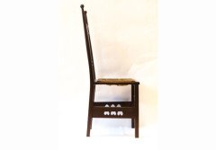 J. S. Henry. A stylish pair of Arts & Crafts mahogany side chairs - Thumbnail 4