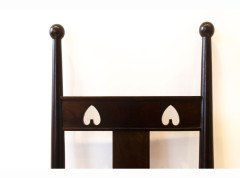 J. S. Henry. A stylish pair of Arts & Crafts mahogany side chairs - Thumbnail 8