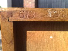 Heals of London Retailed by Hamptons of Pall Mall. A Pair of Good Quality 1930's Oak Bookcases - Thumbnail 6