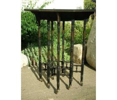 Woof and Whitaker of Sheffield. Aesthetic Movement gilt and ebonised sidetable - Thumbnail 1