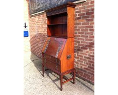 Shapland & Petter. A fine Arts & Crafts bureau bookcase - Thumbnail 2