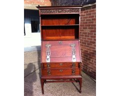 Shapland & Petter. A fine Arts & Crafts bureau bookcase - Thumbnail 3