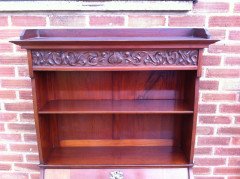 Shapland & Petter. A fine Arts & Crafts bureau bookcase - Thumbnail 7