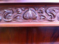 Shapland & Petter. A fine Arts & Crafts bureau bookcase - Thumbnail 8