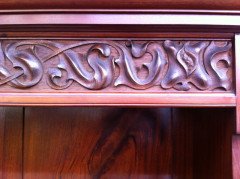 Shapland & Petter. A fine Arts & Crafts bureau bookcase - Thumbnail 12