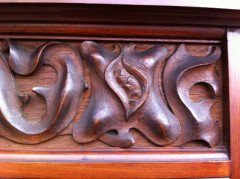 Shapland & Petter. A fine Arts & Crafts bureau bookcase - Thumbnail 13