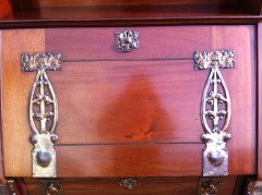 Shapland & Petter. A fine Arts & Crafts bureau bookcase - Thumbnail 15