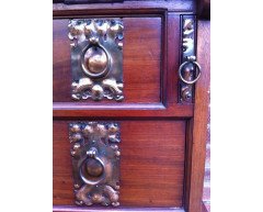 Shapland & Petter. A fine Arts & Crafts bureau bookcase - Thumbnail 18