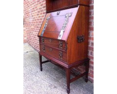 Shapland & Petter. A fine Arts & Crafts bureau bookcase - Thumbnail 22