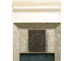 Thomas Elsley. Aesthetic Movement cast iron fireplace - Thumbnail 2