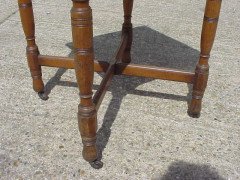 Bruce Talbert for Garnetts of Warrinton. A quality Gothic Revival Oak side table - Thumbnail 12