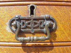 Bruce Talbert for Garnetts of Warrinton. A quality Gothic Revival Oak side table - Thumbnail 15