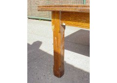 A Pair of Quality Arts & Crafts/Gothic Revival Oak Dining Tables Which Were Made to Be Mated Together - Thumbnail 5