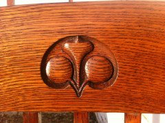 Shapland & Petter. An Arts & Crafts Oak Armchair - Thumbnail 6